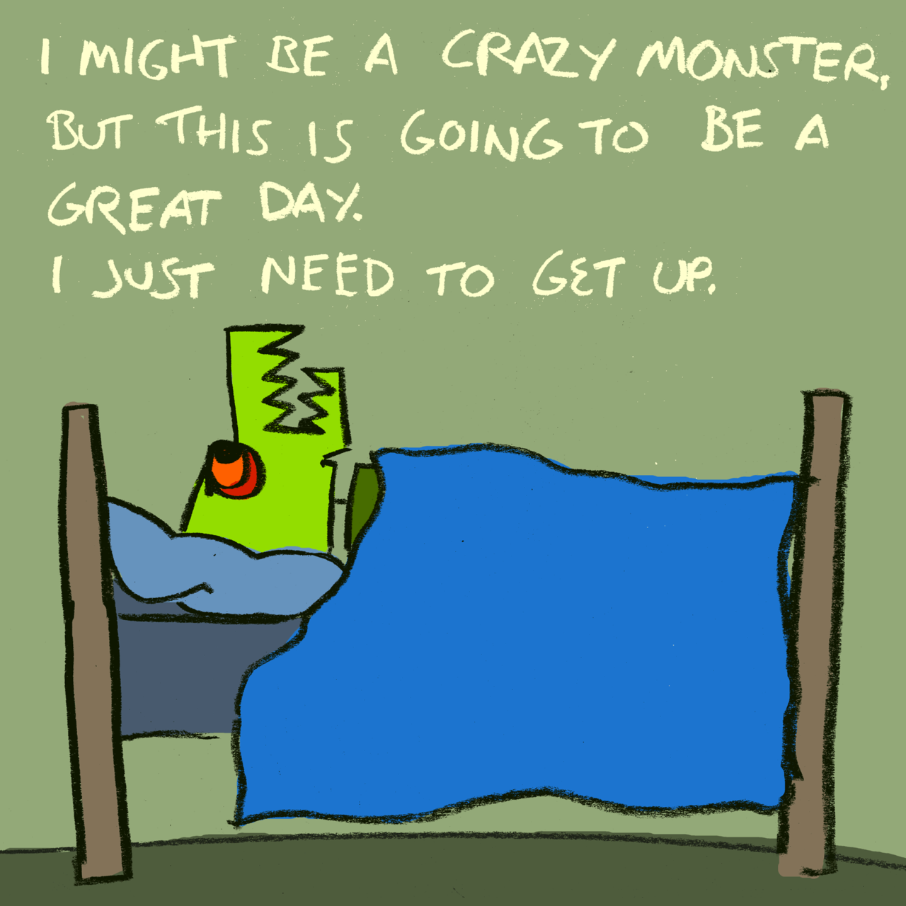 crazy monster get up